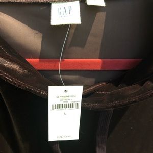 Maternity Velvet Sweatshirt-Maroon